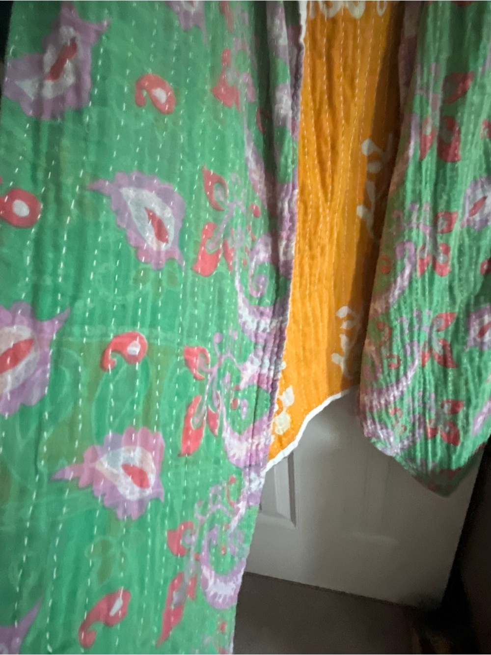 Sale! KANTHA Reversible Duster - Picture 9 of 9